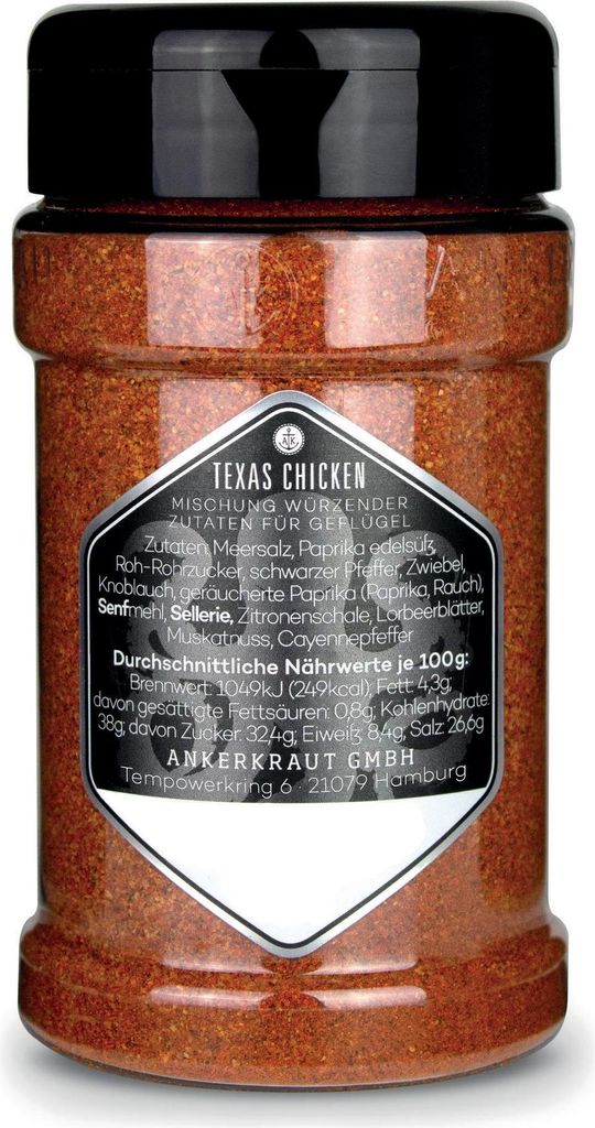 Texas Chicken, 230g im Streuer Produktbild 