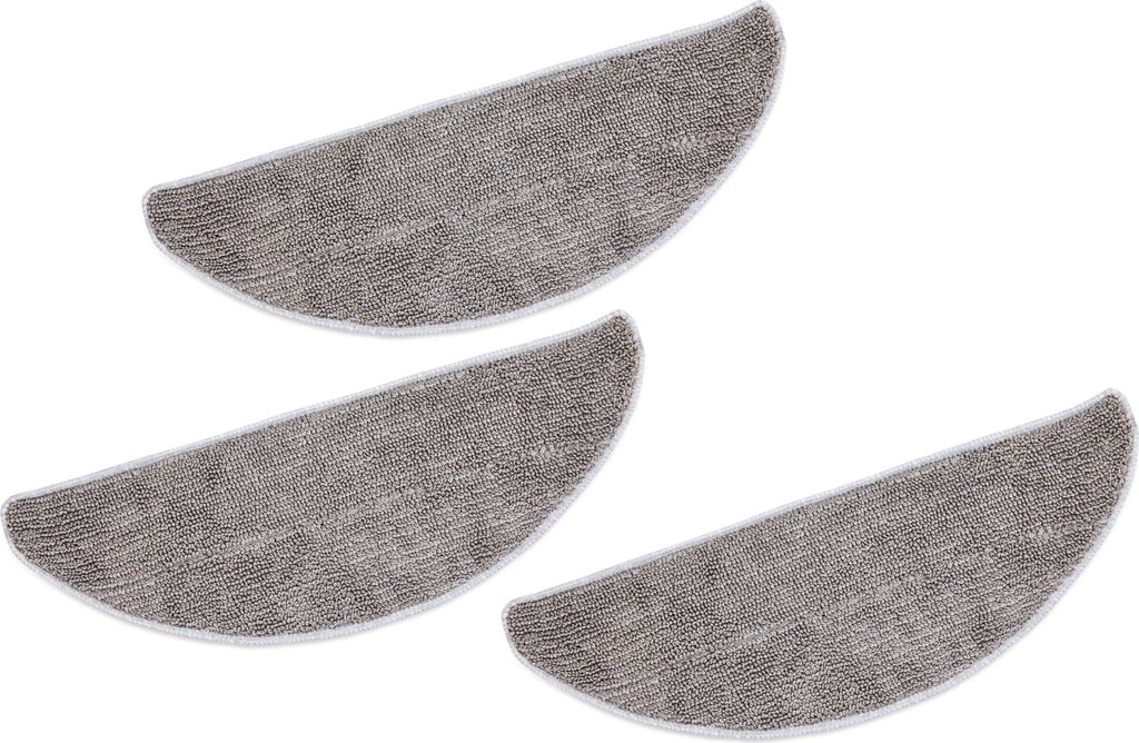 MEDION Zubehör Ersatz für Saugroboter X41 SW, X41 SW+ und X42 SW+ (3x Wischmop)