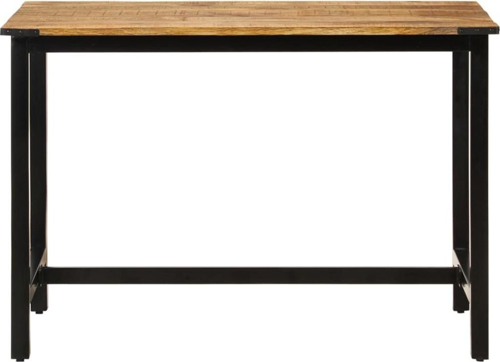 vidaXL Esstisch 110x60x76 cm Massivholz Mango