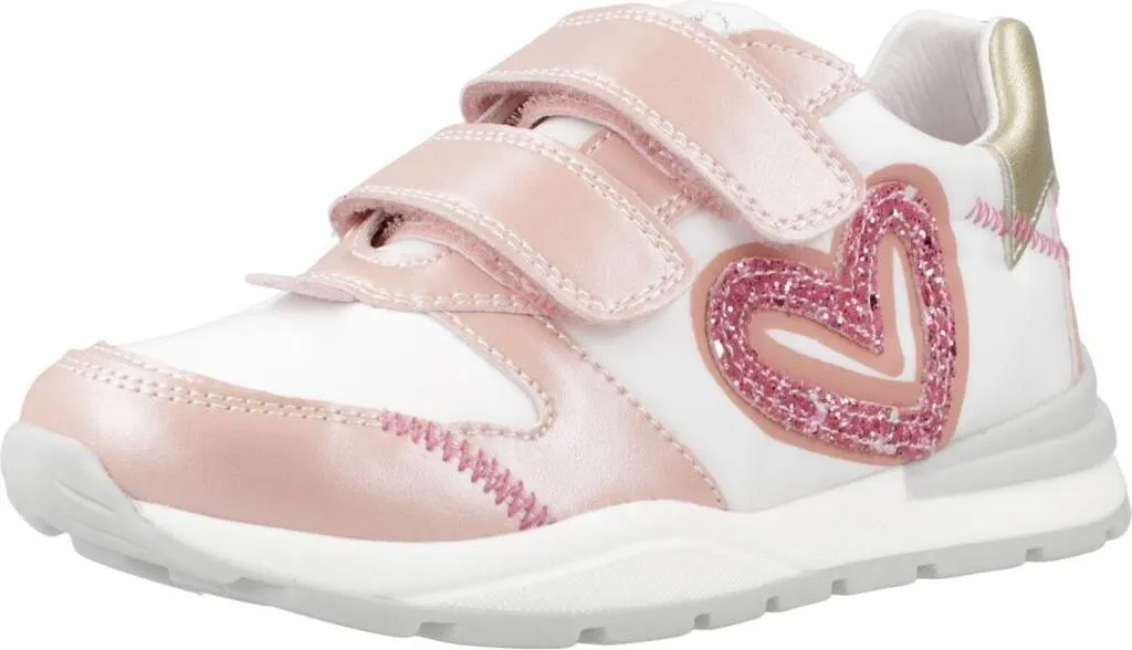 Chaussures de Ville Fille Naturino Quelly 2 Vl Rose en Cuir Souple Chic