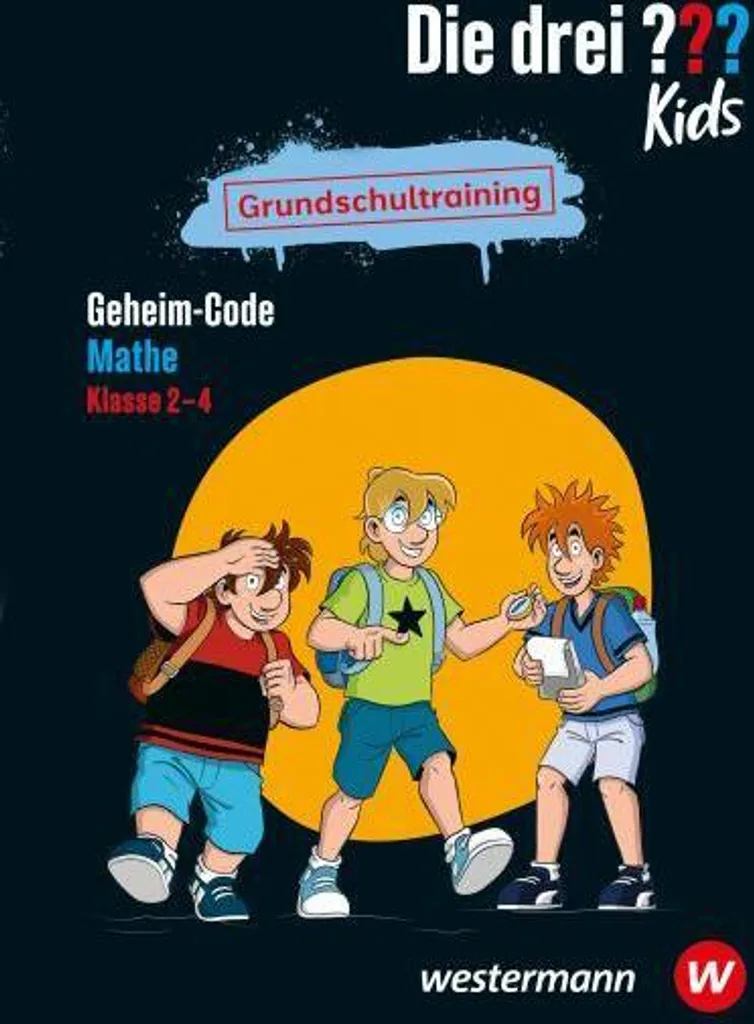 Finies les difficultés en maths Die drei ??? Kids cahier code secret 2-4