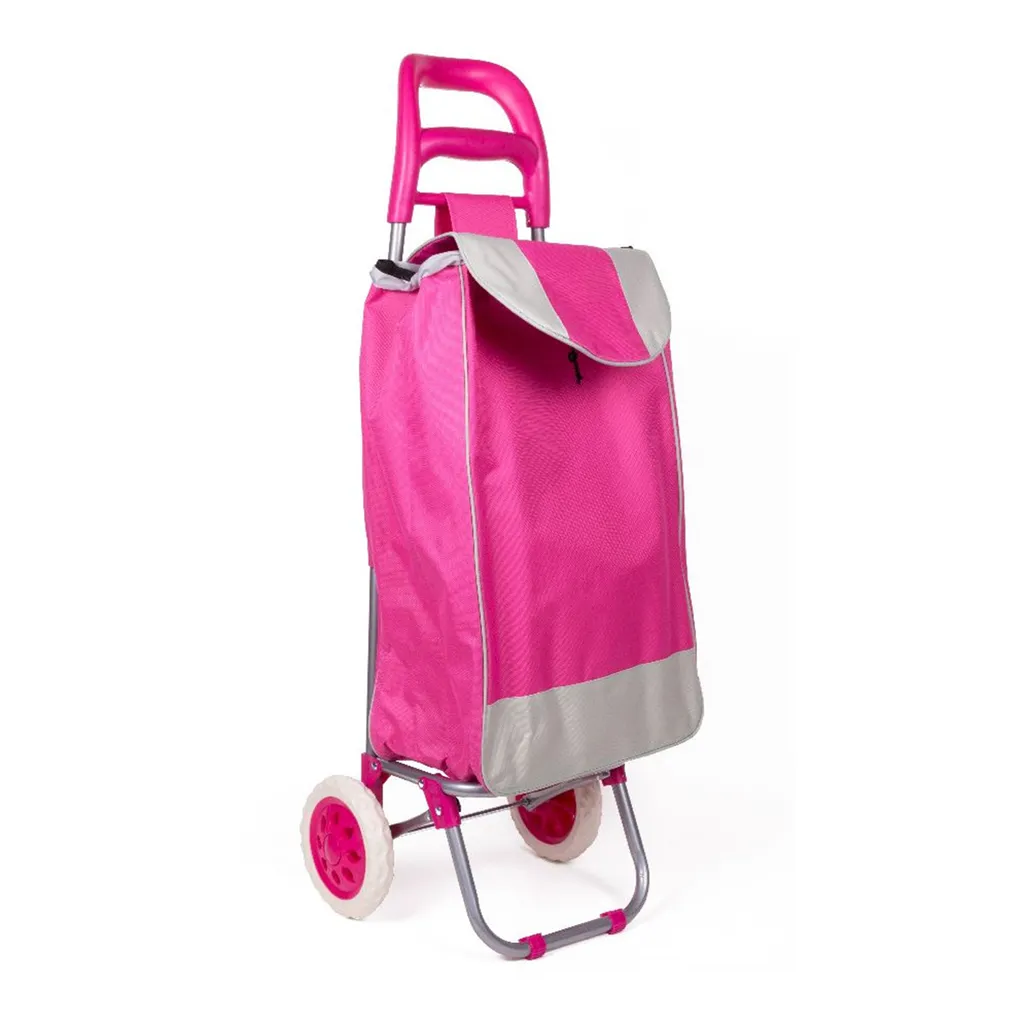 Einkaufstrolley Einkaufswagen Pink Trolley