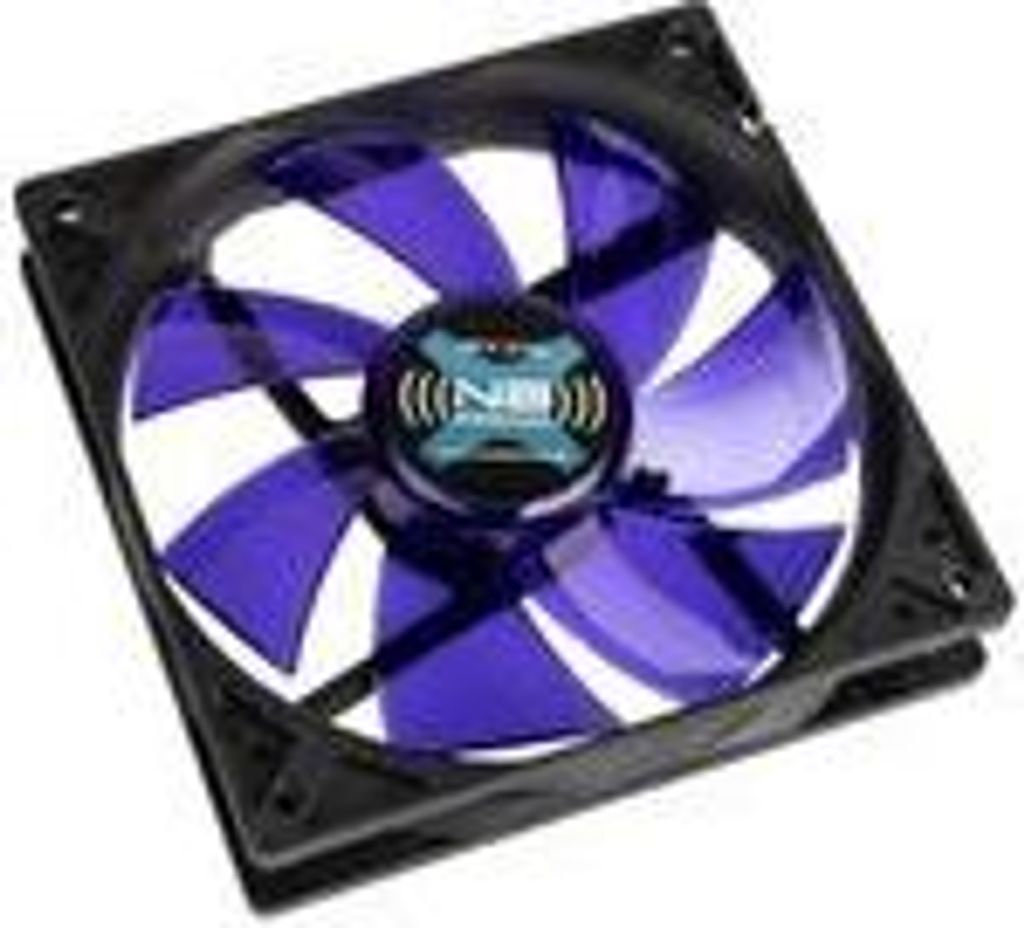 Noiseblocker BlackSilentFan XLP, Ventilator, Computertasche, 12 cm, Schwarz, 4,5V, 12 cm