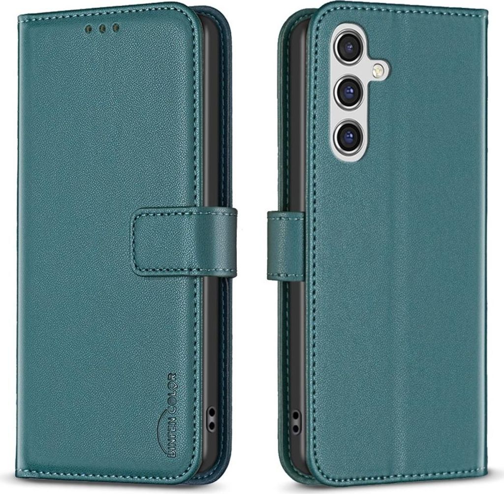 Samsung Galaxy A36 Hülle - BINFEN Klapphülle - Grün