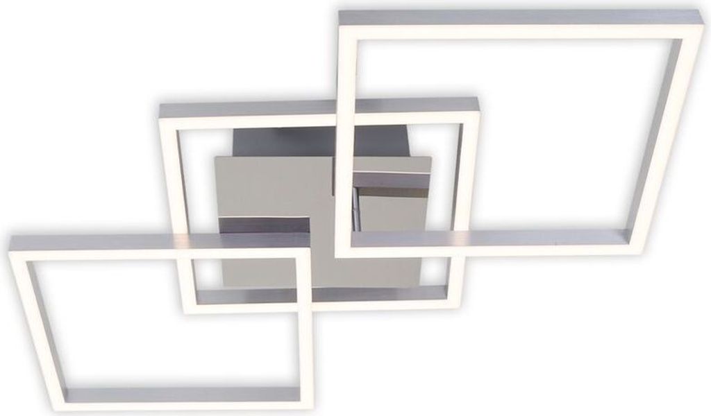 LED Deckenleuchte Dimmbar schwenkbar 36 W silber Produktbild 