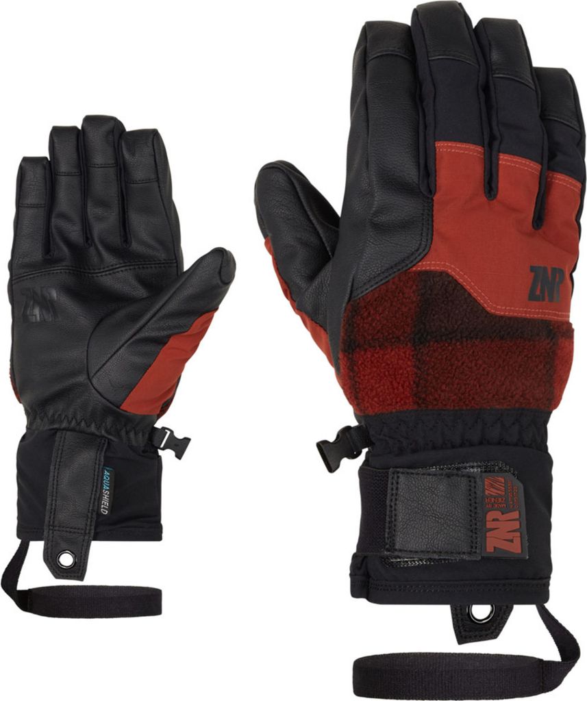 ZIENER GONNO AS glove ski alpine woody brown M
