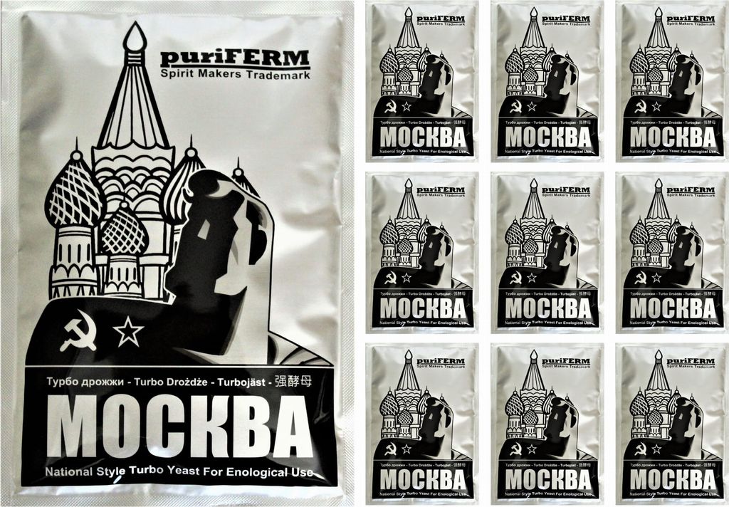 HUGBERT Turbohefe Puriferm Moskva Vodka Alkohol Gärhefe Produktbild 