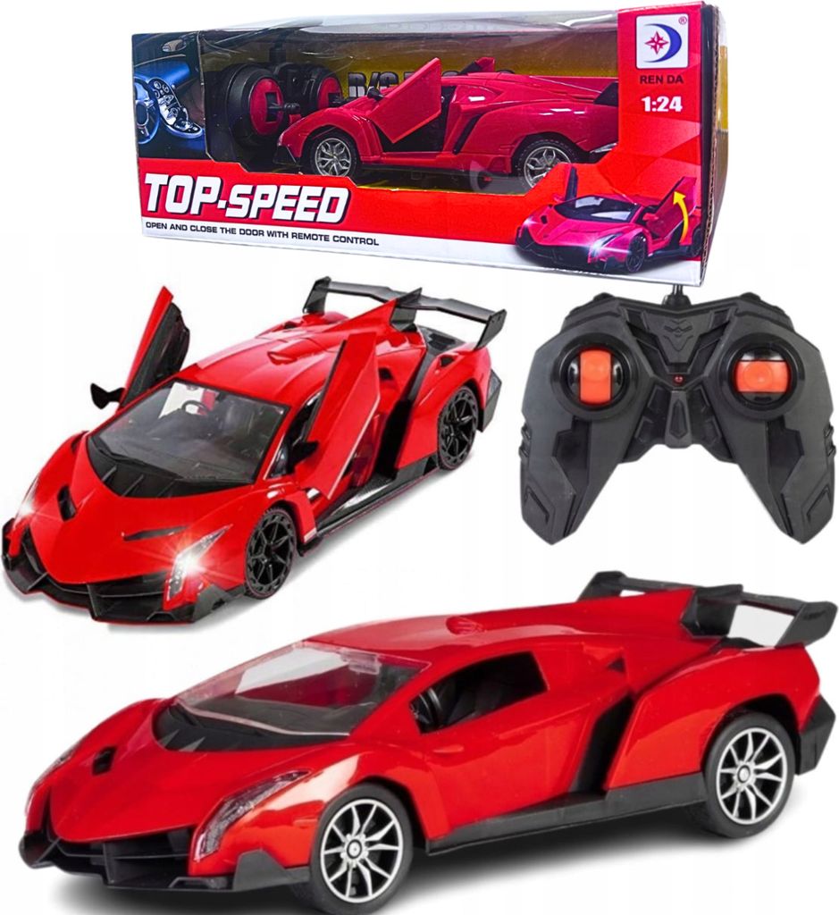Ferngesteuertes Rennwagen RC Auto Mit LED-Scheinwerfern und Produktbild 