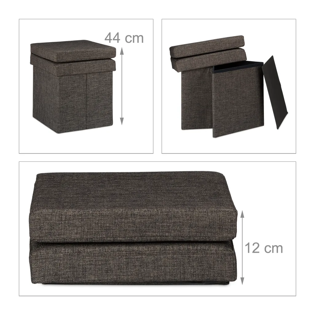 Fini le Mal de Dos : Tabouret Pliable avec Dossier Ergonomique et Stable