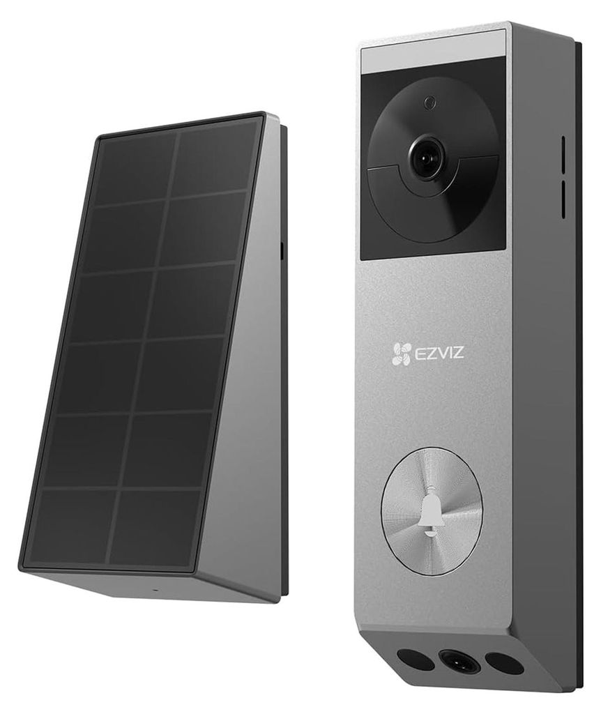 EZVIZ EP3x Pro, Srebrny, Dom, IP65, 120°, 5 m, Ściana Zdjęcie produktu 