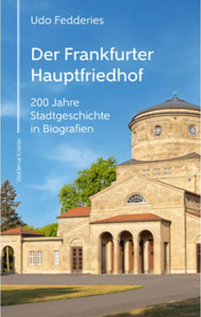 Livre d'art Der Frankfurter Hauptfriedhof avec photographies de monuments