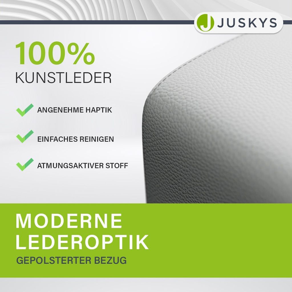 Juskys Polsterbett Verona 120 x 200 cm mit LED, Lattenrost Produktbild 6