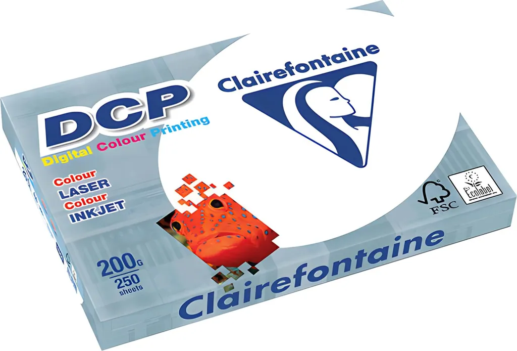 Clairefontaine 1807C DCP A4 200g - Carta per Stampanti Laser Colore