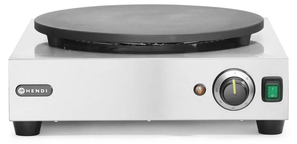HENDI Piastra per crepes, 230V/3000W, 458x520x(H)165mm Immagine del prodotto 