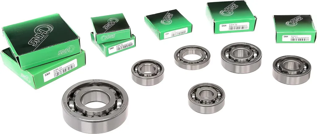 Roulements à Billes Moteur MZ ETZ 250 251 301 - Kit Renforcé 8 Pièces