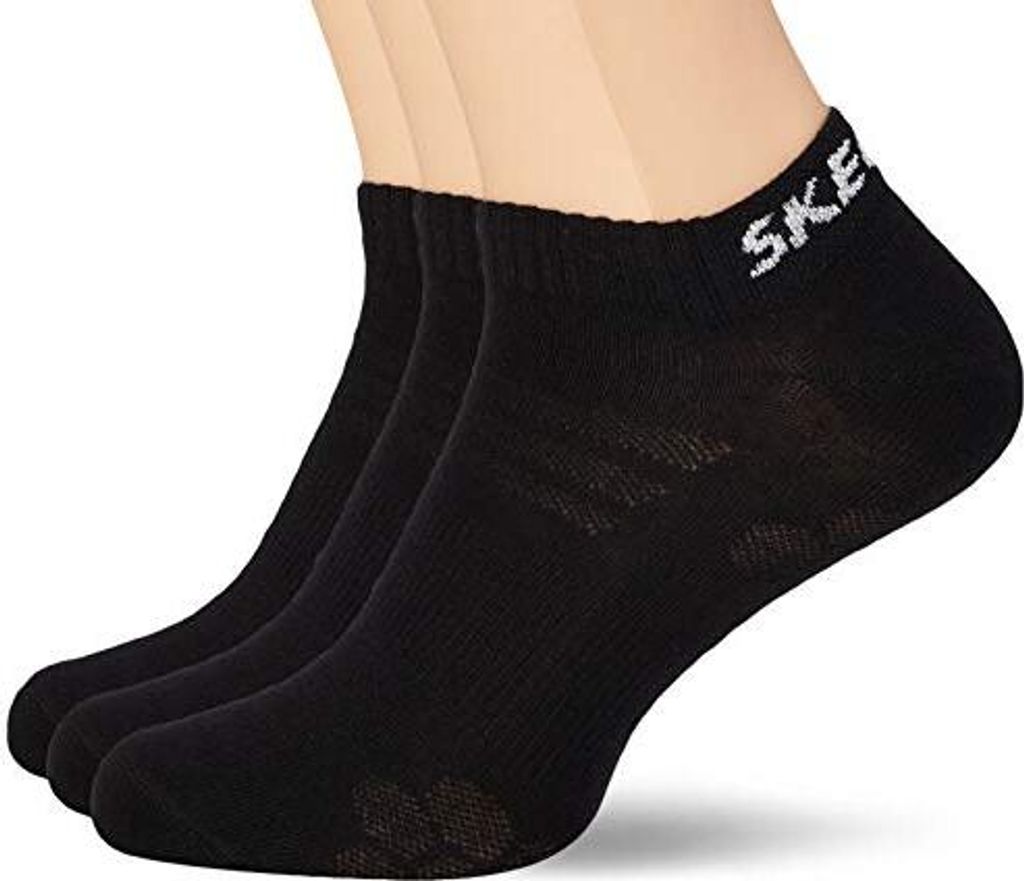 Skechers Socks Herren SK43022 Füßlinge, Schwarz (Black Produktbild 
