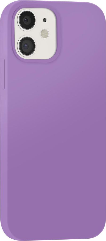 Moxie, Hülle Color Skin TPU mit Soft-Innenfutter für iPhone 12 / 12 Pro, Hellviolett