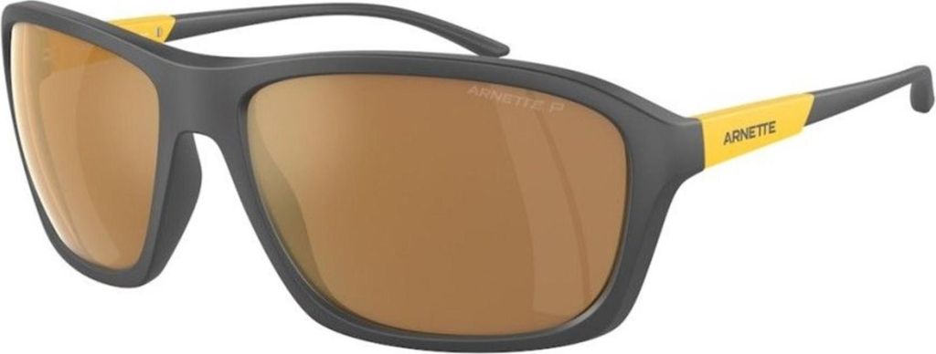 Arnette NITEWISH AN 4329 MATTE GREY/BROWN MIRROR GOLD 63/17/130 Herrenbrillen Sonnenbrillen