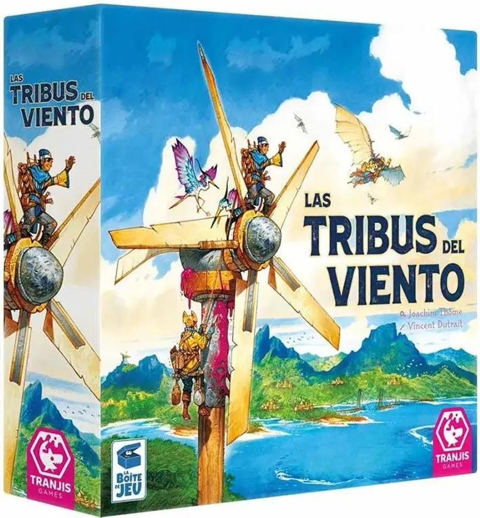 Jeu de Société Stratégique Las Tribus Del Viento pour Famille et Amis