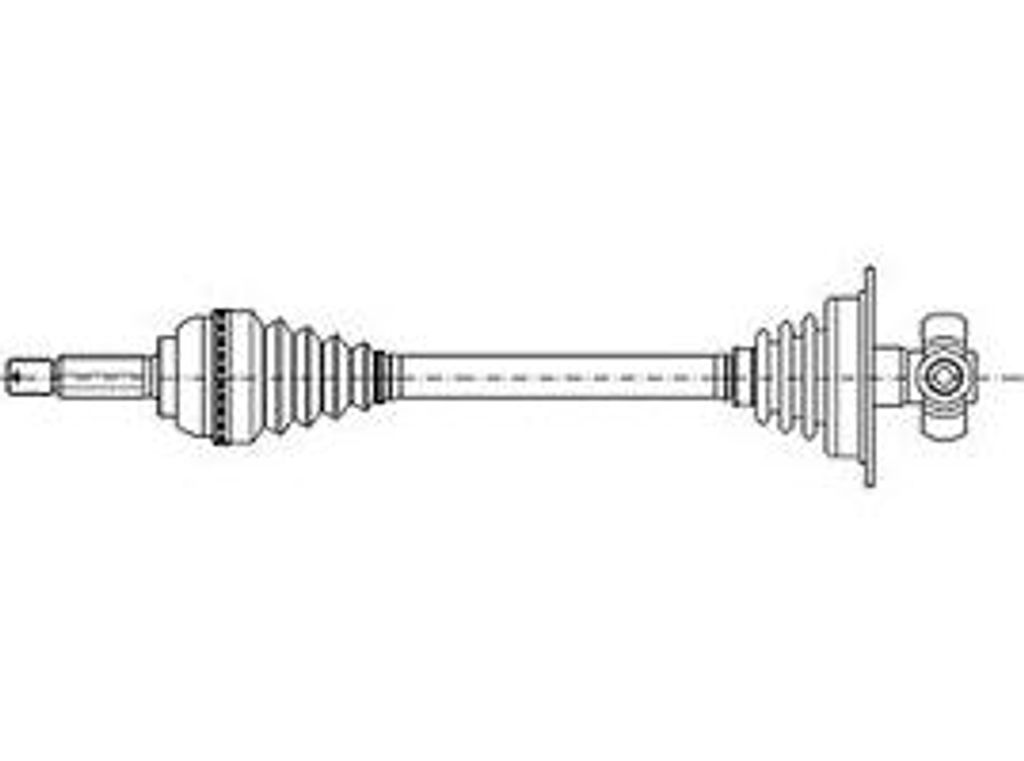 METELLI 17-0869 Antriebswelle OE 7711135532 kompatibel mit Master, Movano, Interstar