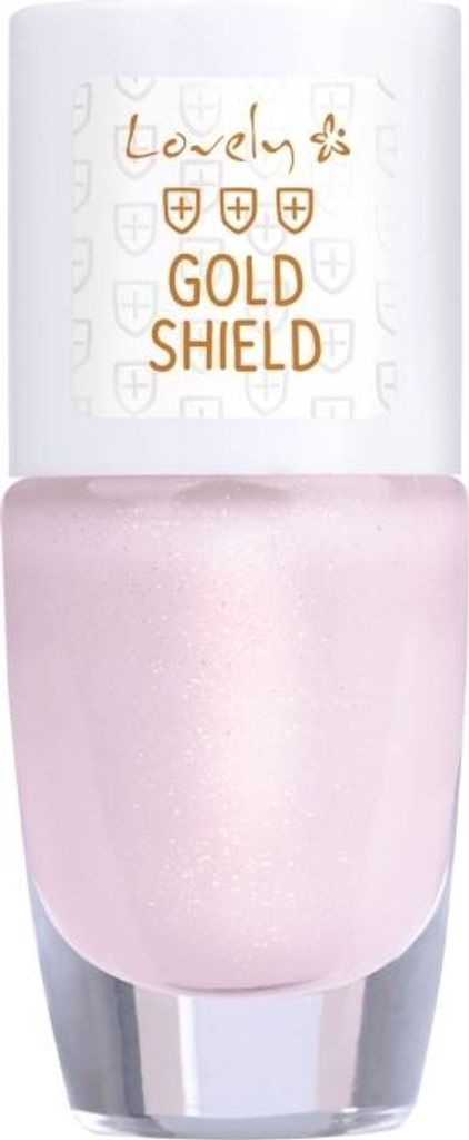 Lovely Gold Shield Nail Strengthener for Weak and Split Nails 8ml