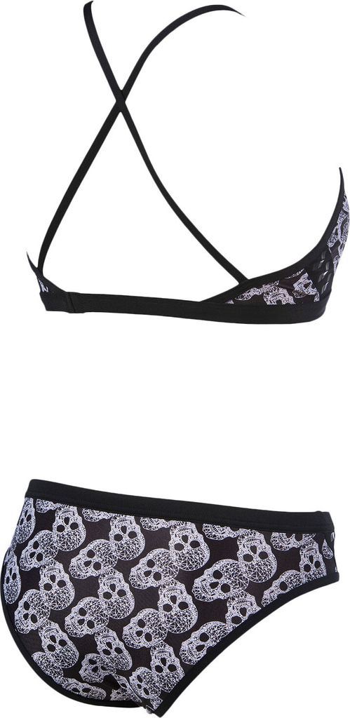 Arena Damen Bikini Zweiteiler Two Pieces Crazy Pop Skulls, Produktbild 
