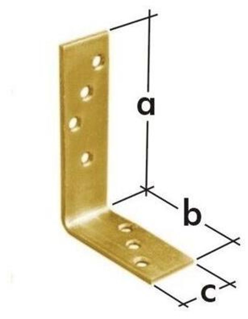 Úhelník trámový KB 1, 100x75x30 zinkovaný plech / balení 1 Obrázek produktu 
