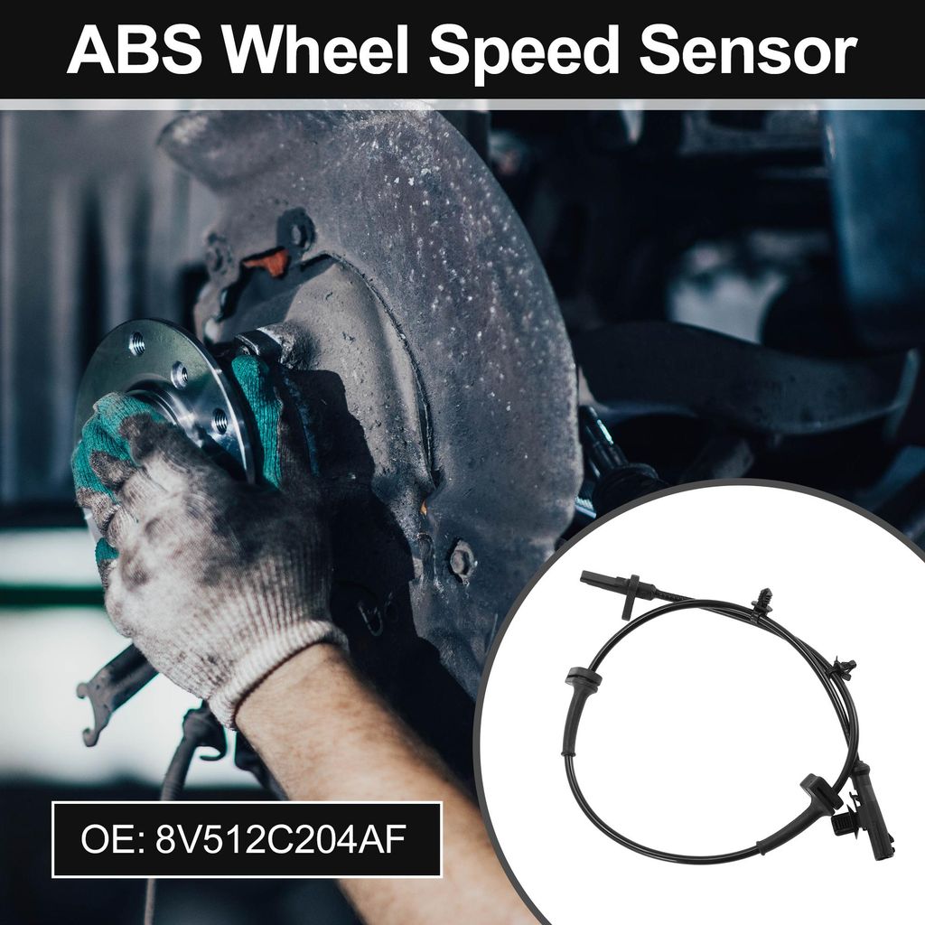 ABS Raddrehzahlsensor Vorne Links oder Vorne Rechts ABS Sensor Antiblockiersystem Sensor Nr. 8V512C204AF für Ford Fiesta Mk7 2008-2017