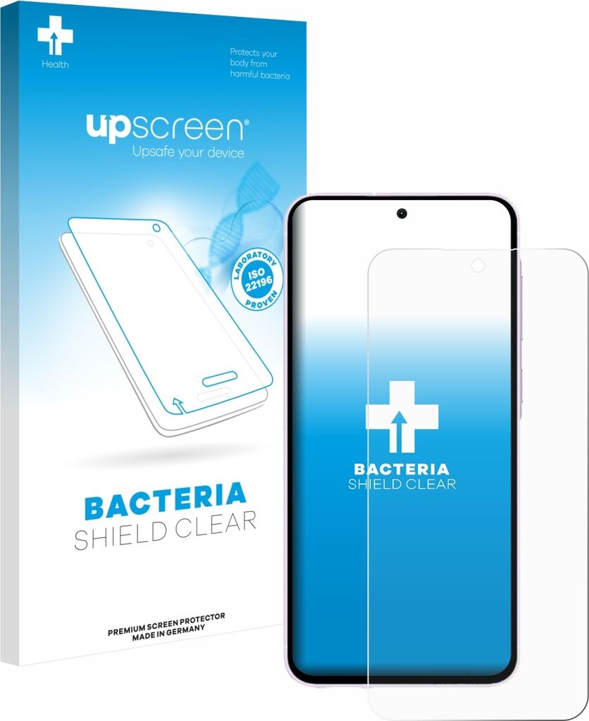 upscreen Schutzfolie für Samsung Galaxy A56 5G Enterprise Edition / A36 5G Enterprise Edition Displayschutz Displayschutzfolie Folie Klar antibakt...