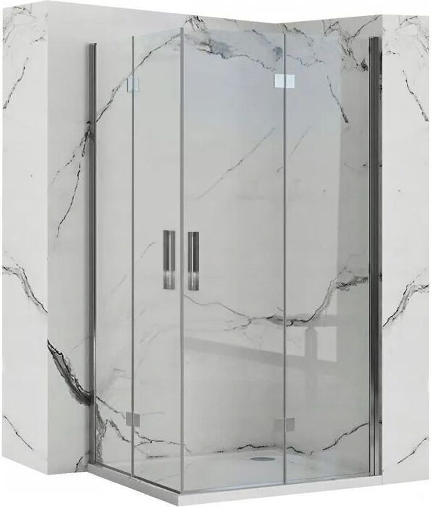 Rea Duschkabine Molier Double 80X90 Chrome