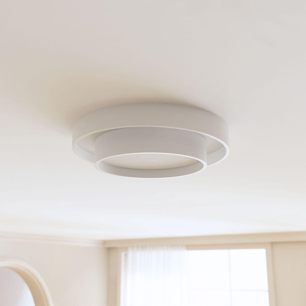 LUMIÈRE Design Deckenleuchte 'Aurelia' 35cm LED warmweiß Produktbild 
