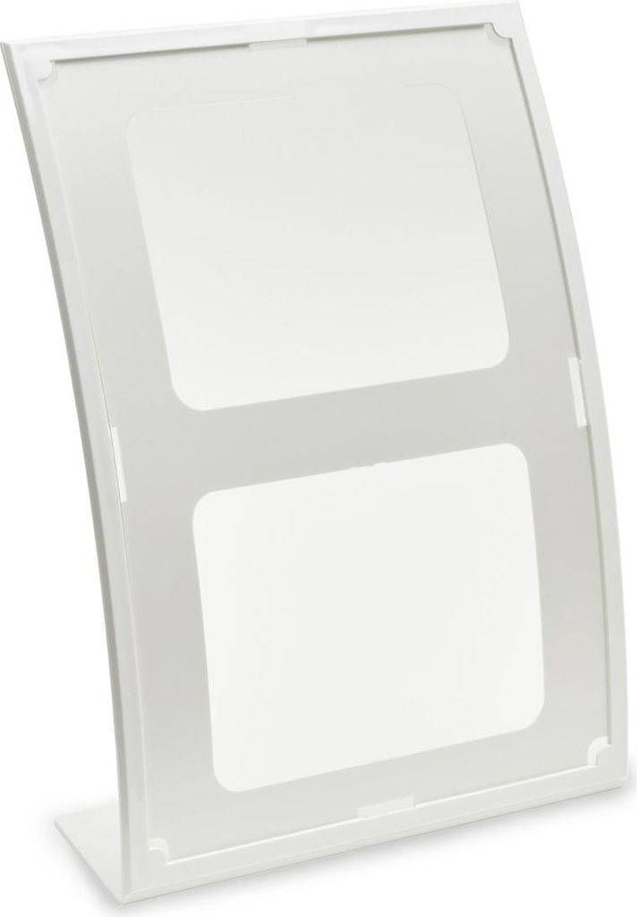 Deflecto Visitenkartenhalter, für ca. 50 Karten, 96 x 50 x 35 mm, jederzeit griffbereit & repräsentativ, Tischaufsteller, Karten-Halter, Büro-Zu...