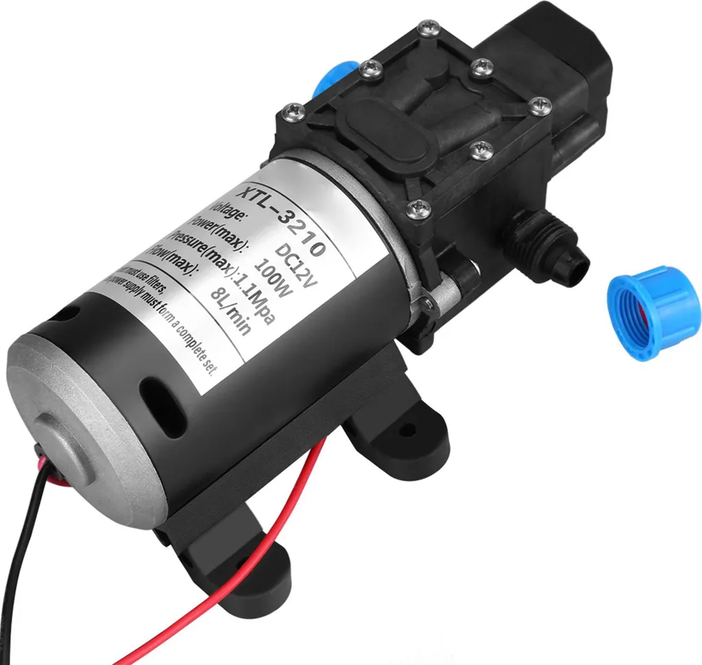 Pompe à eau électrique 12V 100W haute pression pour transfert de débit - 2