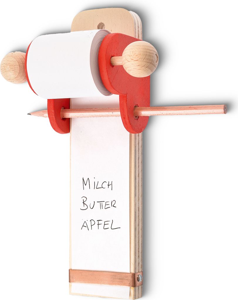 Notizzettelhalter Bausatz Holz Kinder