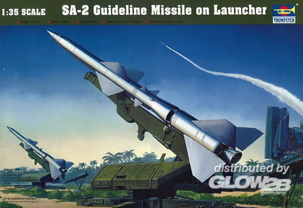 Maquette à construire Missile SA-2 Guideline et Lanceur 1:35 00206