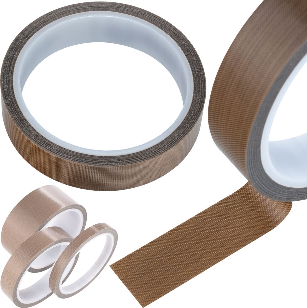 Rosfix 0,18mm PTFE-Band – Teflonband 50mm x 10m | Temperaturbeständigkeit -70°C bis +300°C | Isolierung, Wärme- & Gleitschutz