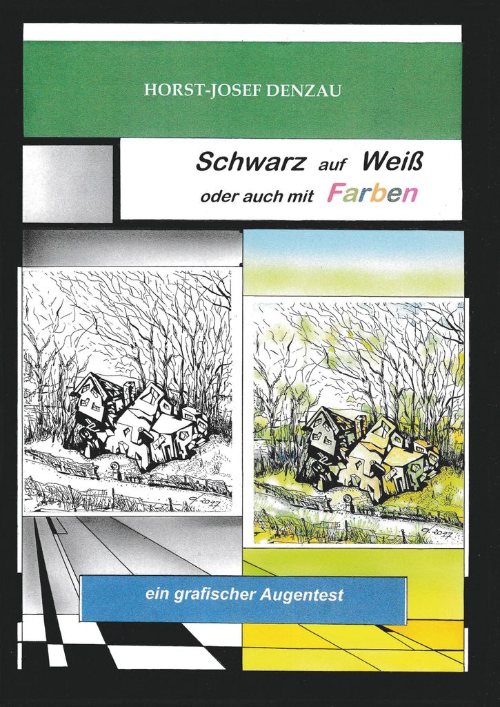 Schwarz auf Weiß oder auch mit Farben