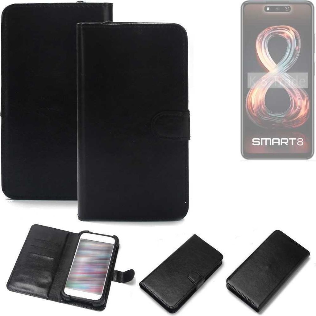 K-S-Trade Handyhülle Schutzhülle kompatibel mit Infinix Smart 8 Handy Schutz Hülle Handyhülle Bumper schwarz 1x