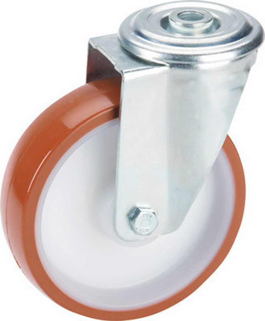 Transport-Geräte-Lenkrolle Polyurethan Ø 150 mm bis 300 kg