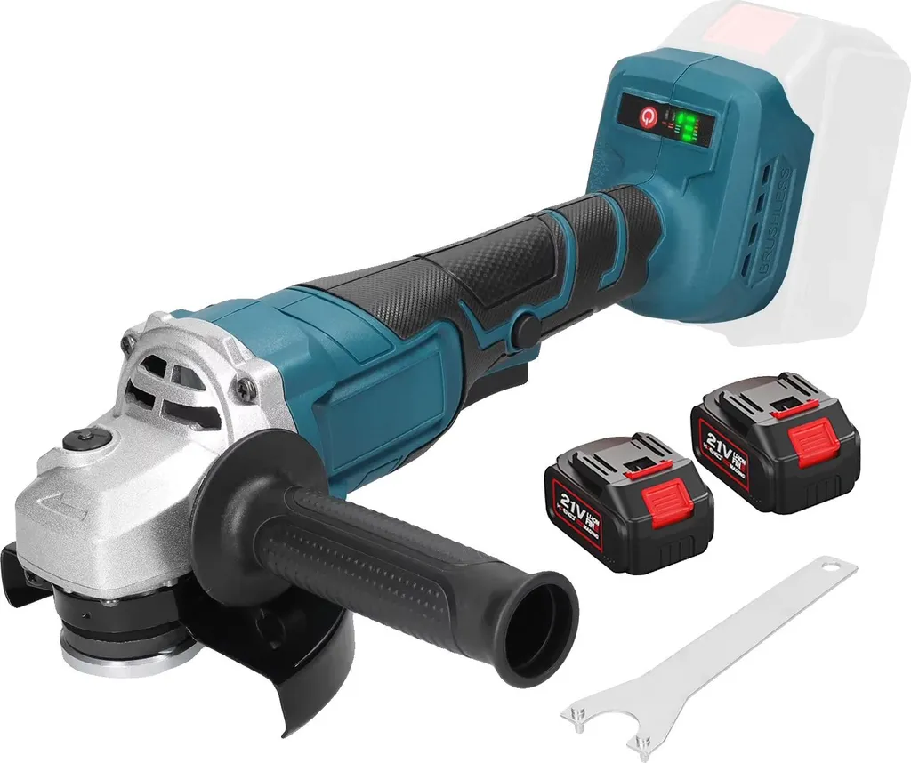 Smerigliatrice Brushless 2 Batterie: Potenza Senza Fili Regolabile
