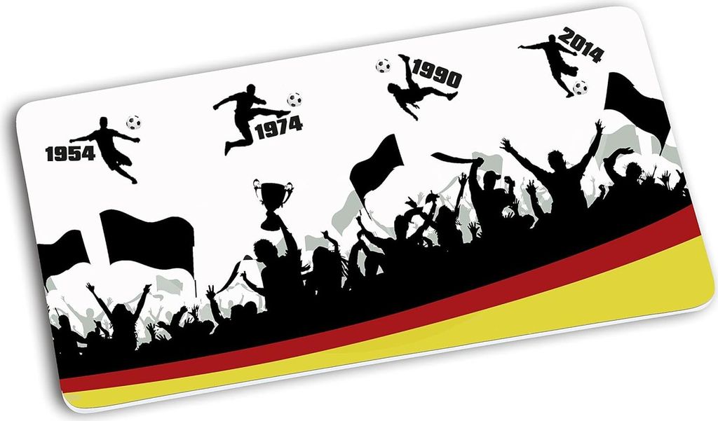 Frühstücksbrettchen Fußball Jahreszahlen