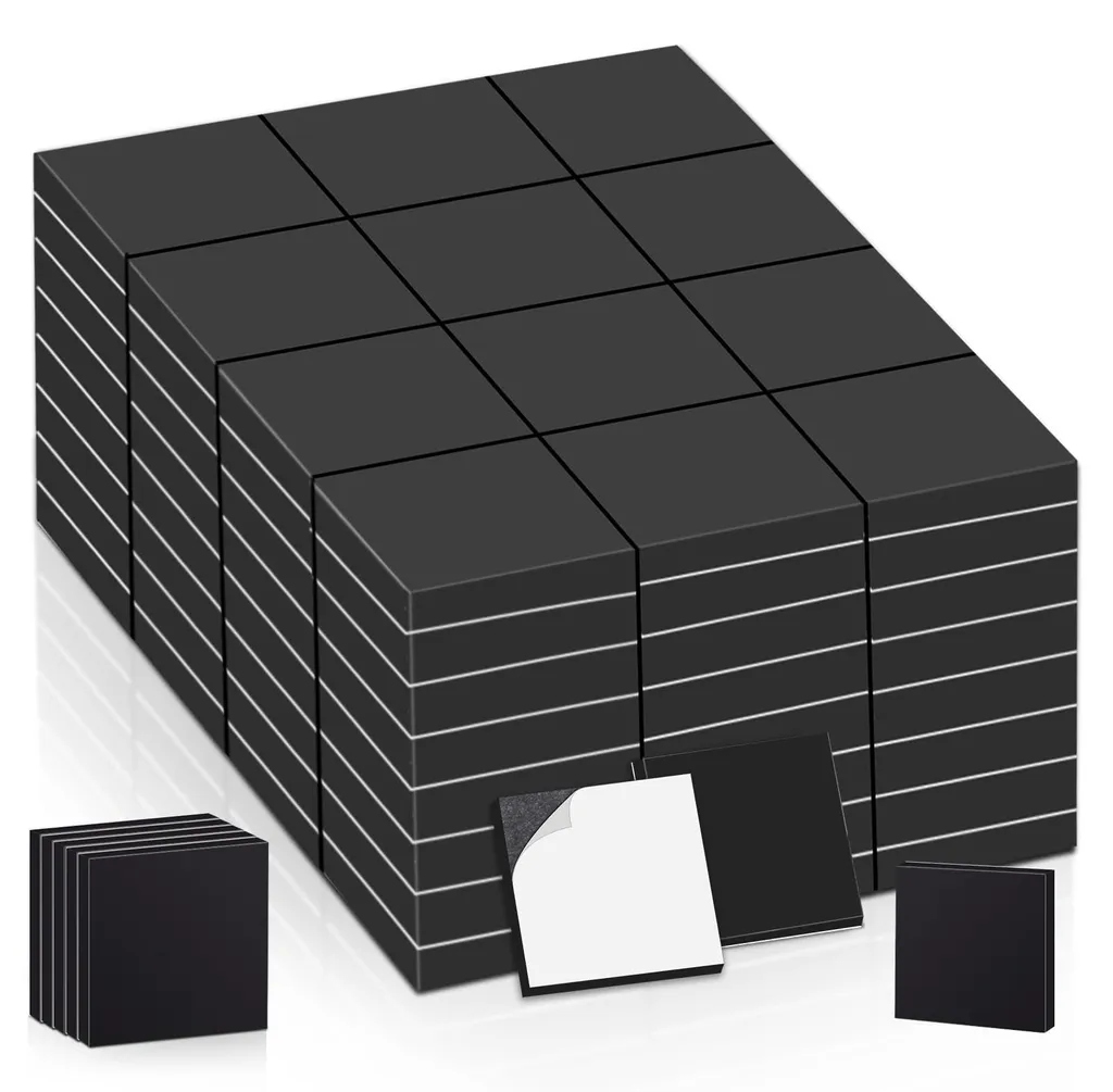 Aimants plats autocollants 2mm épaisseur puissants lot de 250 pcs