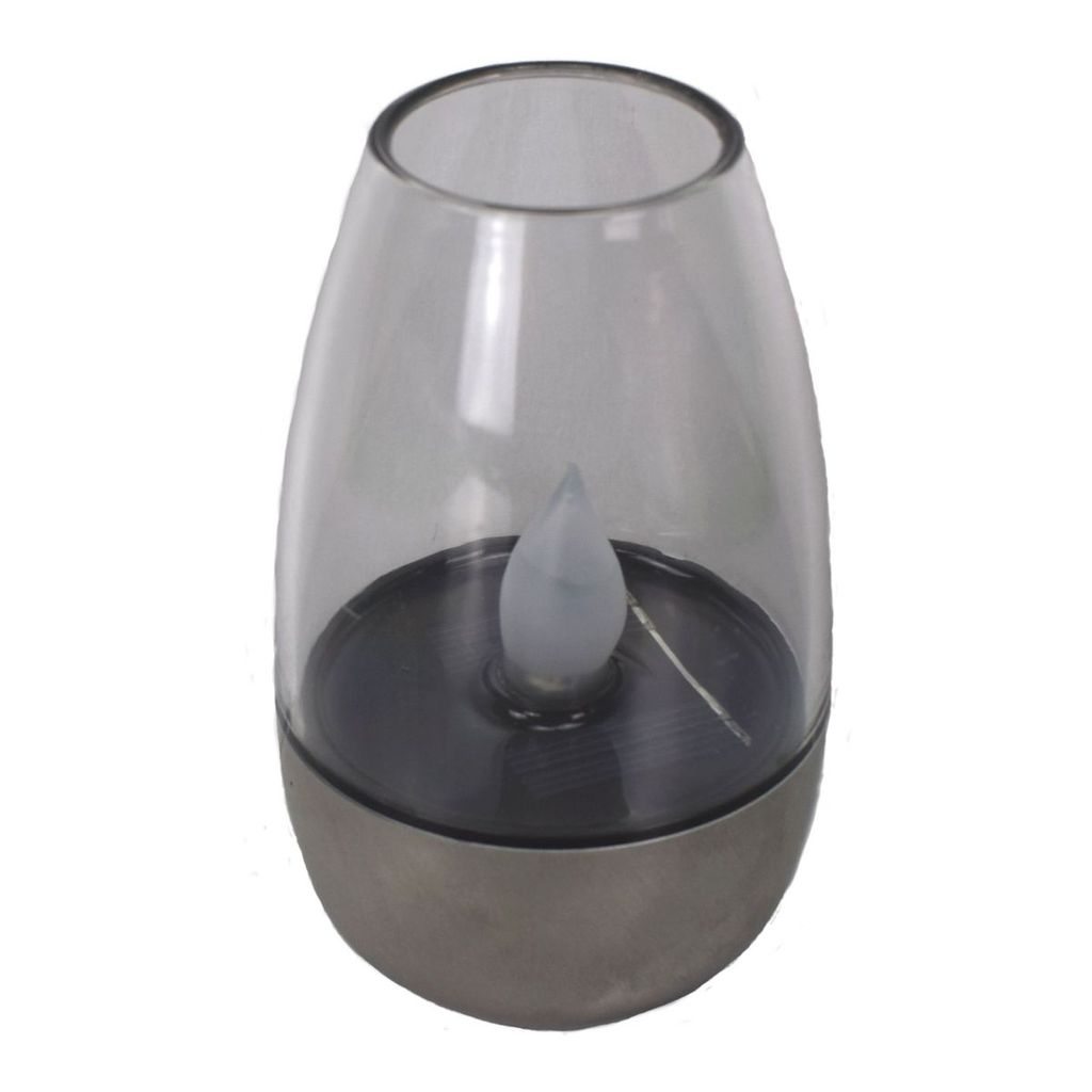 Kynast Garden LED Solar Windlicht Tischlampe Solarleuchte Höhe 10.5cm