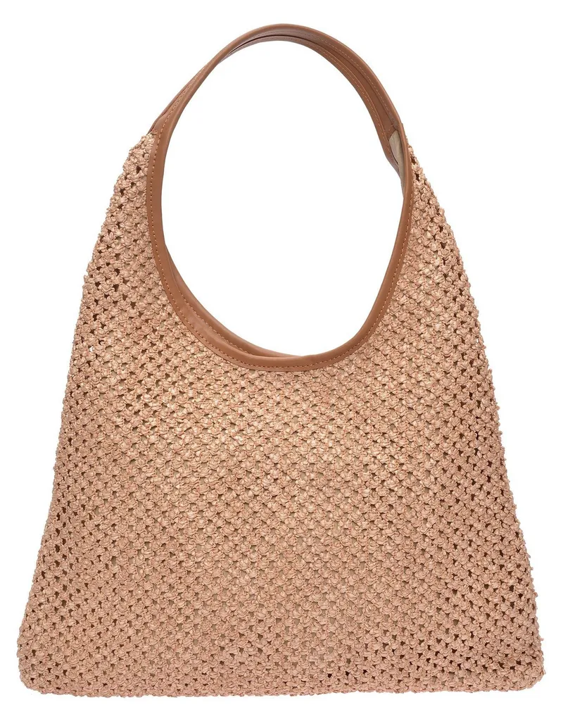 Petit sac besace Cognac LV 504 Luisa Vannini Finition Cuir Premium SS26