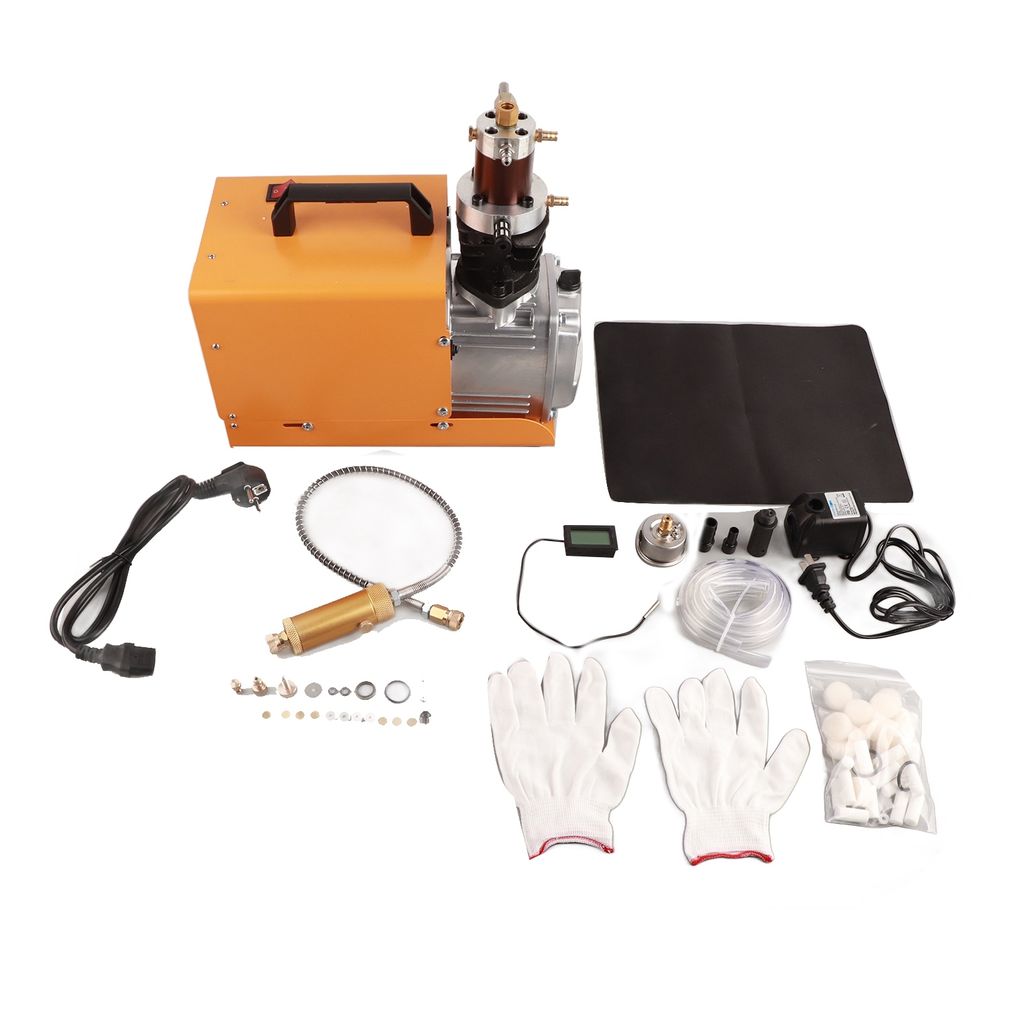 1800W 300Bar compressore PCP ad alta pressione pompa ad aria compressa, 2800R/Min elettrico PCP compressore pompa ad aria compressa ad alta pressione