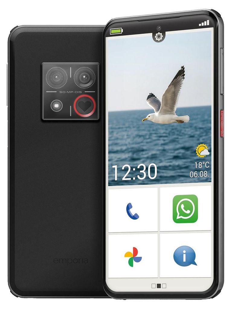 Emporia Smart.8 5G, 16,1 cm (6.36"), 1200 x 2670 px, 128 Zdjęcie produktu 