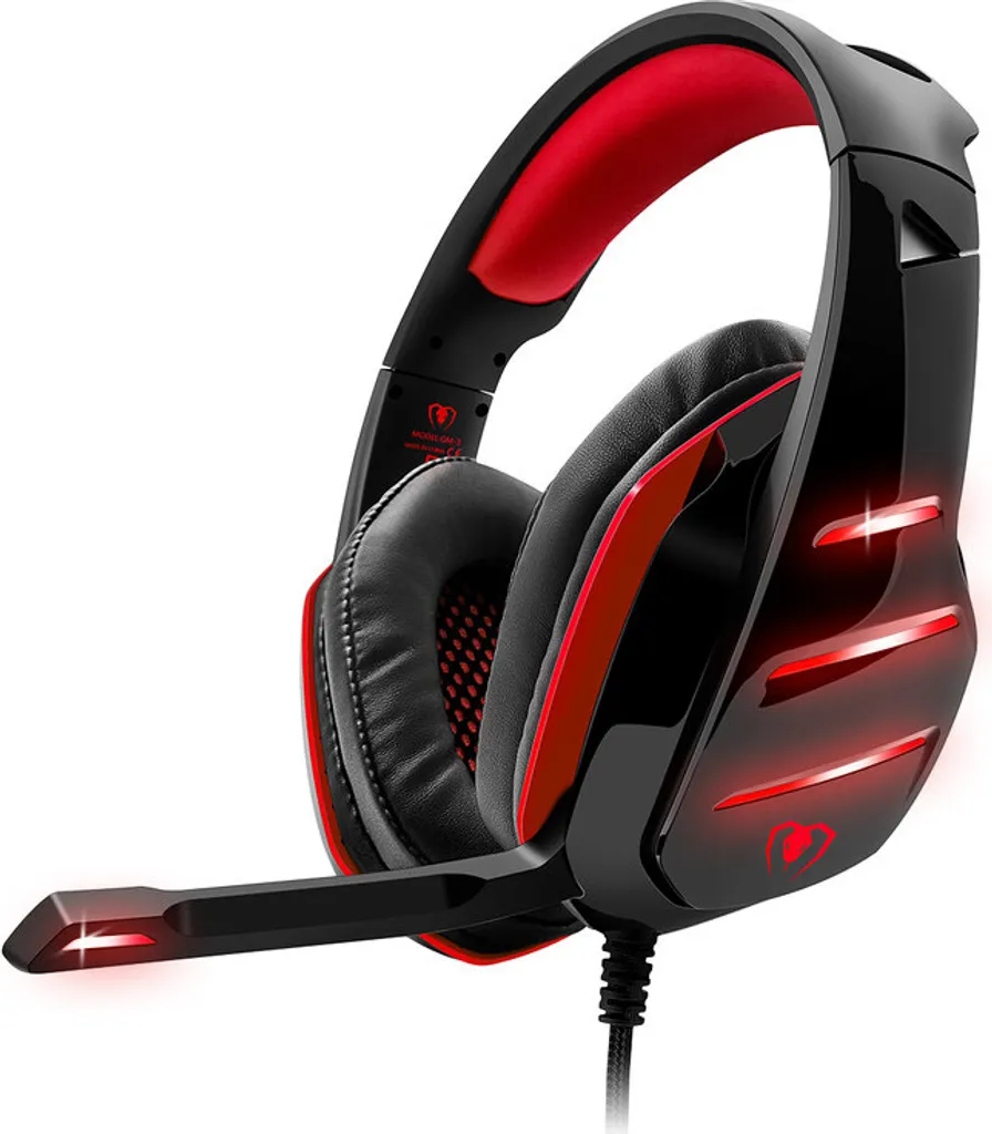 Micro-casque Gamer filaire 3,5 mm pour PC et Consoles - Réduction Bruit