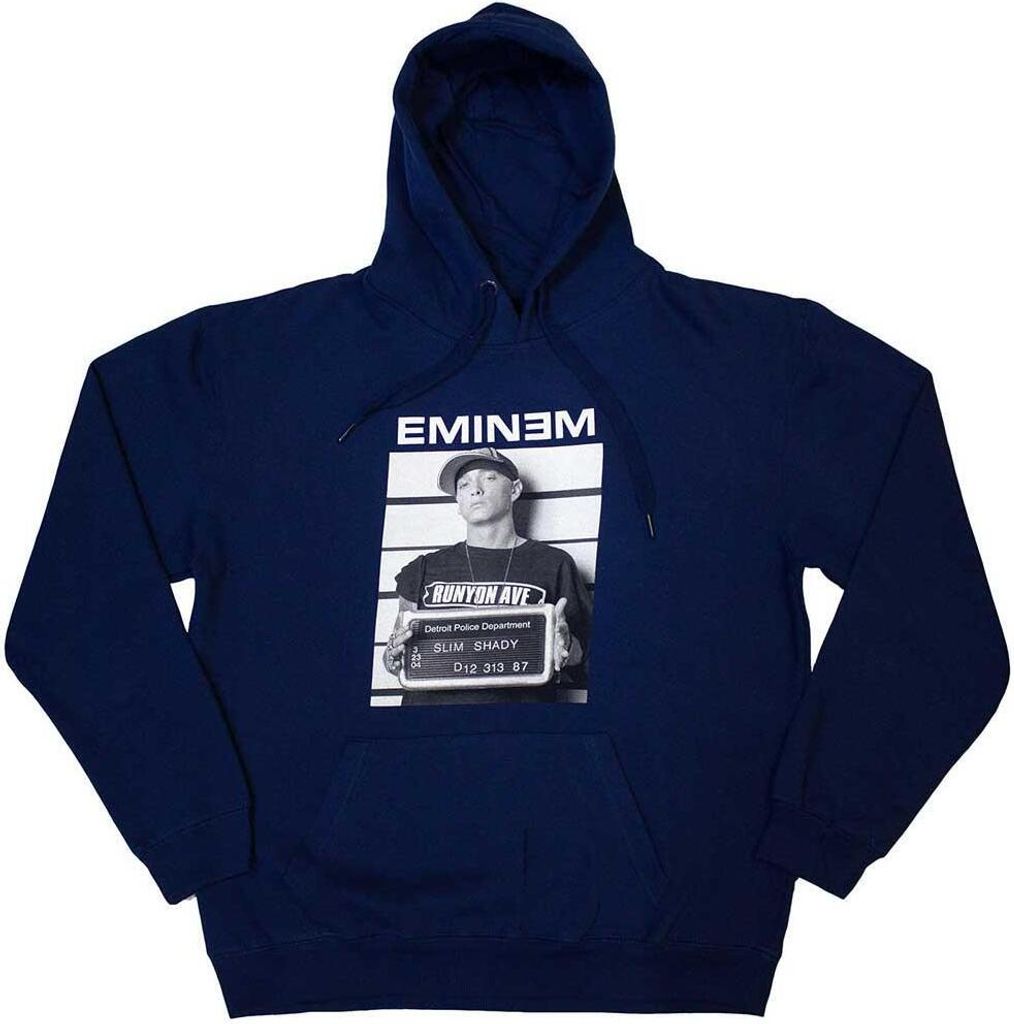 Eminem - "Arrest" Kapuzenpullover für Herren/Damen Uni RO10637 (XL) (Blau)