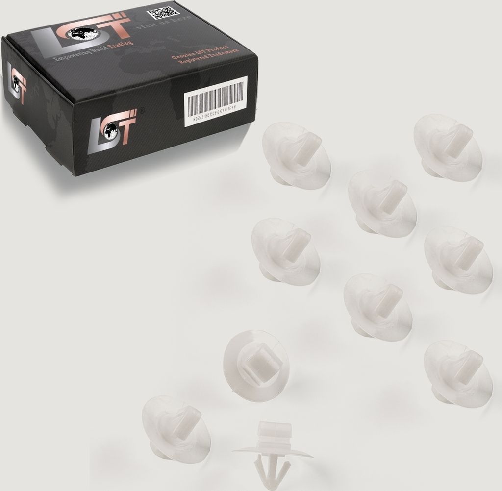 10x Hecktüren Stoßleisten Hecktürleisten Befestigung Clips für OPEL RENAULT ....