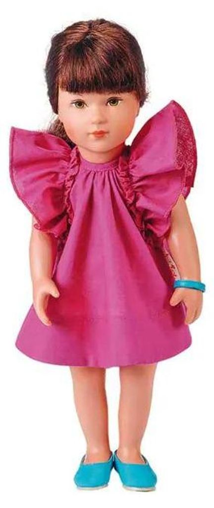 Käthe Kruse Puppe Sweet Girl Lola 41cm - Modepuppe Textil Multicolor
